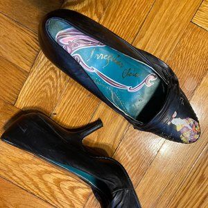 RARE Irregular Choice Geisha Heeled Pumps